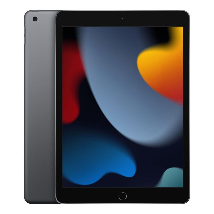 Apple iPad 9th Generation 64GB Wi-Fi + Cellular Space Gray Excellent Condition - rear view