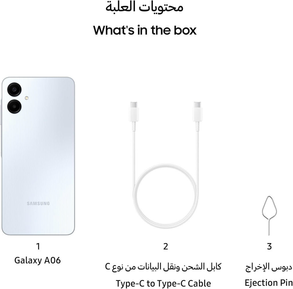 Samsung Galaxy A06 128GB Light Blue