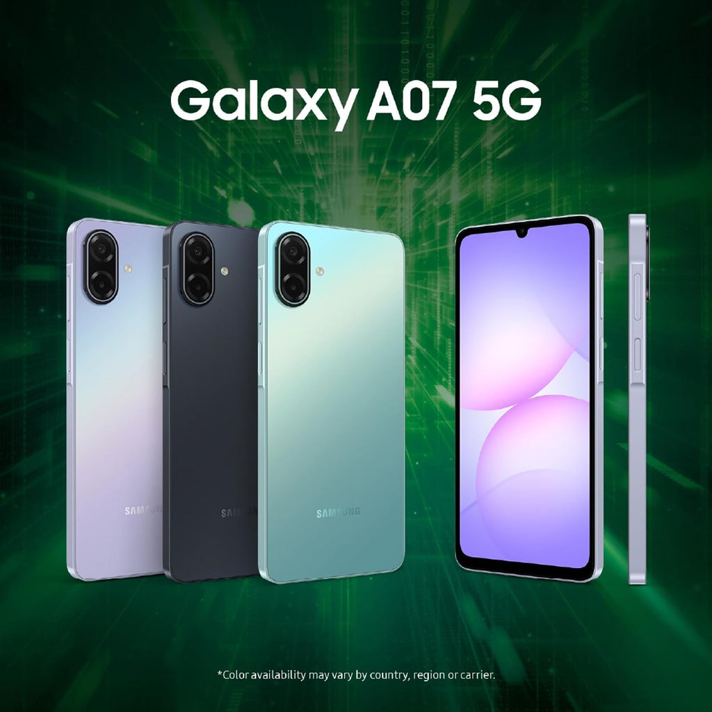 Samsung Galaxy A07 5G 64GB Purple - Global Version smartphone, photo 3 of 14