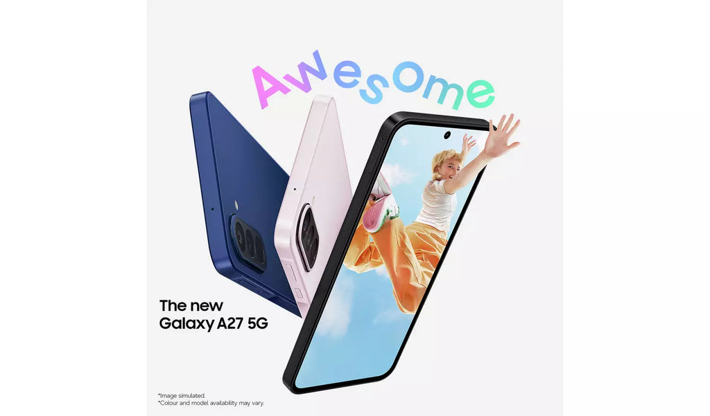 Samsung Galaxy A27 5G 128GB Smartphone - Awesome Blue