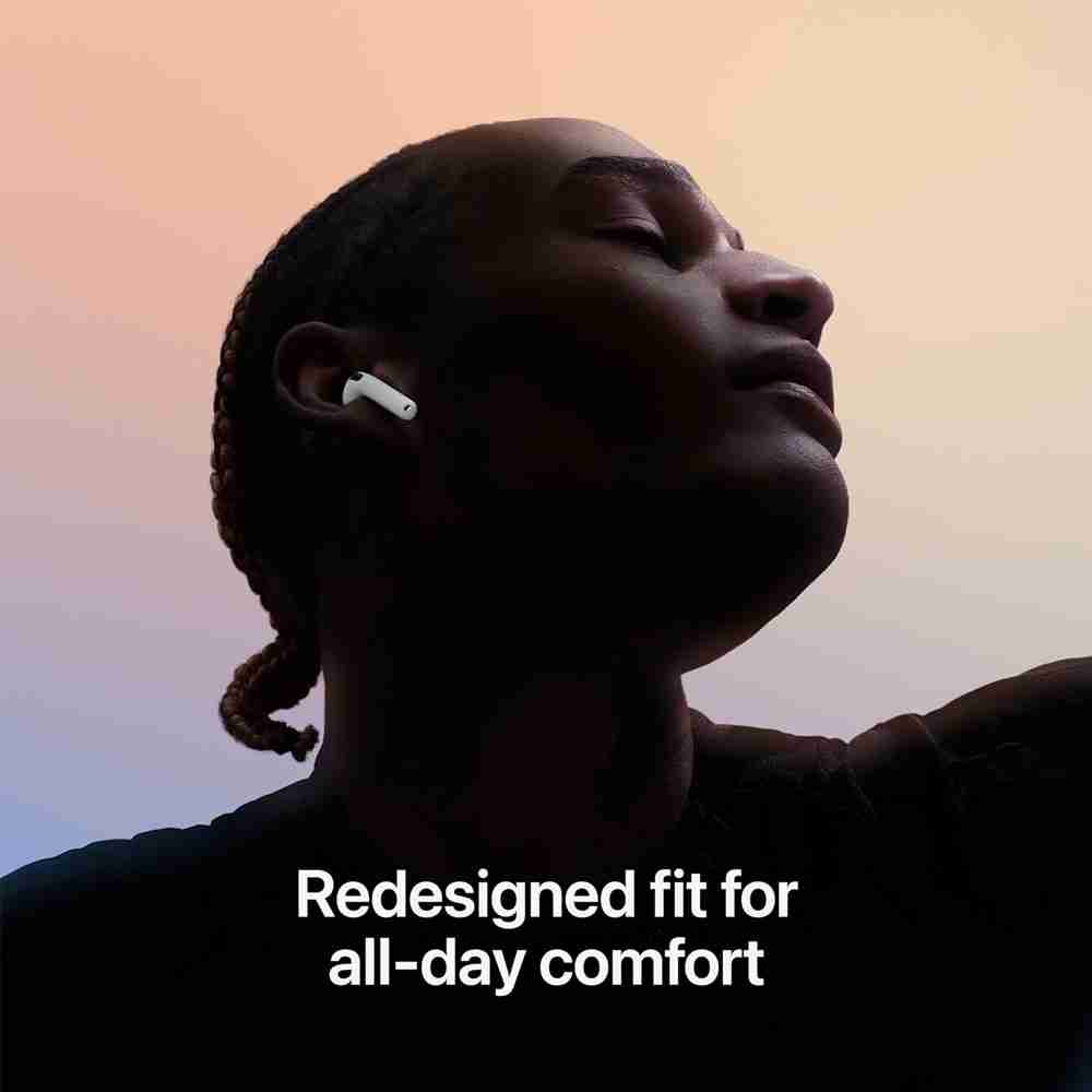 AirPods (4th Generation) with USB-C Charging Case, 2024 for Apple iPhone